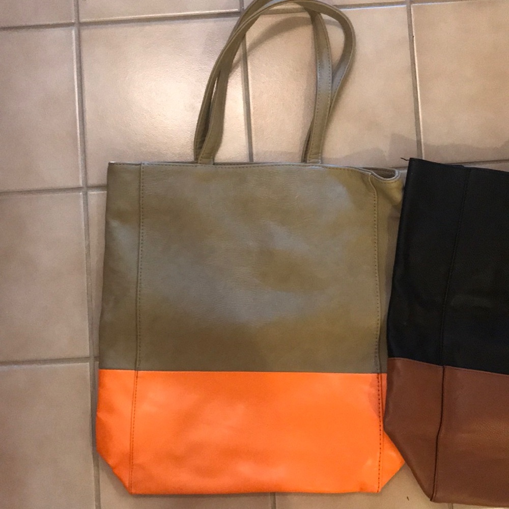 Gap color block tote bags - Picture 2 of 3